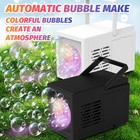 Kids Automatic Bubble Machine 10 Hole Electric Blower Outdoor Party Toy Gift