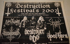 Destruction Festival 2002 Nunslaughter Krieg Destroyer 666 Sadistic Intent 8x10