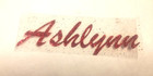  glitter  Cursive  Custom Name- Iron On Transfer For T-shirt   Other Fabrics