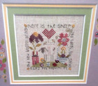 Shepherds Bush Spring Sheep Counted Cross Stitch Kit
