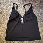 Urban Outfitters Out From Under Black V-neck Stretch Camisole