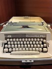 Excellent    Green 1974 Royal Sabre Typewriter W case Working  Antique Vtg
