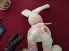 Bunny Rabbit Plush Pastel Russ Rainbow Bean Plush Filled Lovey Animal