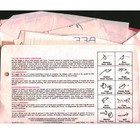 Vintage Vogart 709 Bluebird Days Of The Week Embroidery Iron On Transfer Pattern