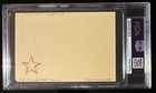 Jack Nicholson Signed Vintage Album Page Psa Authenticated Classic Actor