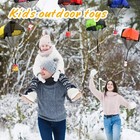 6pk Tangle Free Throwing Parachute Toy Outdoor Toss It Up Flying Toys For Kids