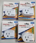 4-pack Powtech Surge Protector Outlet Wall Plug Single Outlet Voltage Protection