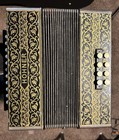 Vintage G c Hohner Pokerwork 2815 Diatonic Button 21 Key Germany Accordion