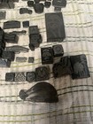 Letterpress Blocks Lot Of 70  Misc   ford  Ih  Us  Tomato Soup  U s  Navy  Etc  
