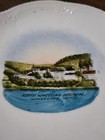 Antique Porcelain Plate Souvenir North Wheeling Hospital Wheeling  West Virginia