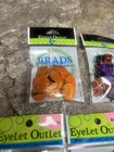 Eyelet Outlet Brads Lot Of Halloween New 5 Packs Card Making Scrapbooking
