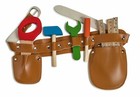 6 Piece Pretend Play Wooden Tool Belt Set