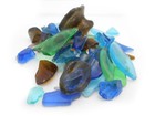 12 Oz Dark Color Mix  Decor Glass For Crafts Mosaic Lamp   Vase Filling Sampler