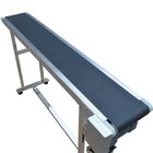 59  X 7 8  Power Slider Bed Pvc Belted Conveyor Adjustable Speed 110v 60w