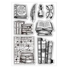 Vintage Library Silicone Clear Stamps Transparent Stamp For Diy Scrapbooking Pho