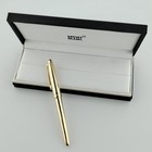 Meisterstuck Gold Wavy Classique Luxury Rollerball Pen 163r   Box