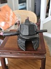 Lge 6  Handmade Wooden Frog Guiro Rasp Croaking Percussion Musical Instrument
