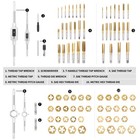 Wynnsky 86pc Sae Metric Tap And Die Set Hex Thread Repair Kit Hss Steel