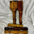 Vintage Carved   Turned Wood Furniture Parts     Salvage Lot