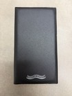 Case Of 25 American Express Folding Guest Check Presenters Black W  Silver Foil