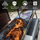 Superclear Table Top Epoxy 1 1 High Gloss  Fda Certified Food Grade Safe