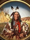 Warrior At Peace Plate Franklin Mint Native American Indian Artist Paul Calle
