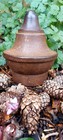 Vintage Antique Cast Iron Garden Gate Fence Finial  Architectural Salvage Gothic