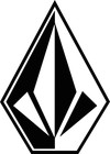 Volcom Stone Decal Die Cut Vinyl Decal Sticker Skateboard Snowboard Surfboard 
