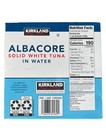 Kirkland Albacore Solid White Tuna In Water 7 Oz     Pack Of 8 Cans