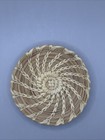 Handmade Woven  Vintage Pine Needle Basket  