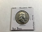 1955 Franklin Half Dollar Bugs Bunny Variety 90  Silver Half Dollar 030726 77ru