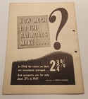 September 1947 Katy Employes Magazine Mkt Missouri Kansas Texas Railroad Dallas