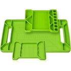 Duratech Flexible Tool Tray 3pc Silicone Tool Holder For Household Storage Green