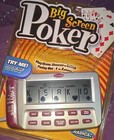 Radica Big Screen Poker 2002 Electronic Handheld Game 73010 Vintage New Sealed