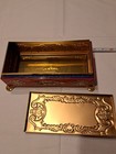 Antique Vintage Friche   Nache Designed By Mavis Footed Tin Western Germany 