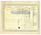 Pickering Valley Rail Road Company  Stock Certificate  1894