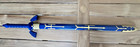 Legend Of Zelda Master Link Sword Toy Replica Blue Gold Costume Weapon Scabbard