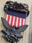1898 Us Army Saw Spanish American War Badge Medal Insignia L  k    Later Issue