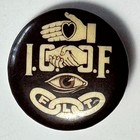 Ioof Odd Fellows All Seeing Eye Heart In Hand 0 75  Celluloid Pinback