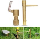 3 4 Inch Brass Quick Coupler Valve Key Garden Hose Underground Irrigation Too   