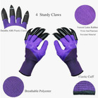 2pcs Garden Gloves With Claws claw Gardening Gloves For Digging planting  Weedin
