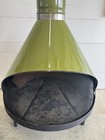 Vintage Mcm Preway Fireplace Stove-avocado Green