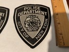 New York City Police Subdued Patch Set And Full Size With Tracking  insured new