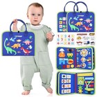 Toddler Montessori Busy Board Kids Montessori Learning Toys Toddlers Travel Toy