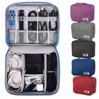 Travel Electronics Cable Organizer Bag Storage Case For Cords Usb Accessories Us