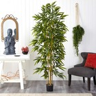 Nearly Natural 6ft Artificial Bamboo Tree For Indoor Home Dcor Fake Bamboo