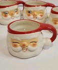 One Hundred Eighty Degrees Winking Santa Set Of 4