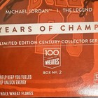 2021 Michael Jordan 100 Years Of Champions Limited Edition Wheaties Cereal Box