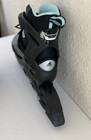Rollerblade Size 9 Zetrablade Womens Black blue Inline Skates Adult Fitness