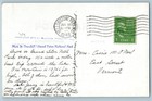 Yellowstone Park Wyoming Wy Postcard Rppc Photo Jenny Lake Mountain View 1946